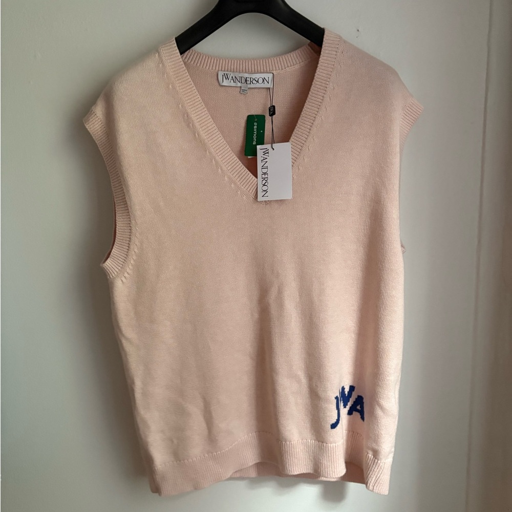 JW ANDERSON Pink Sweater Vest